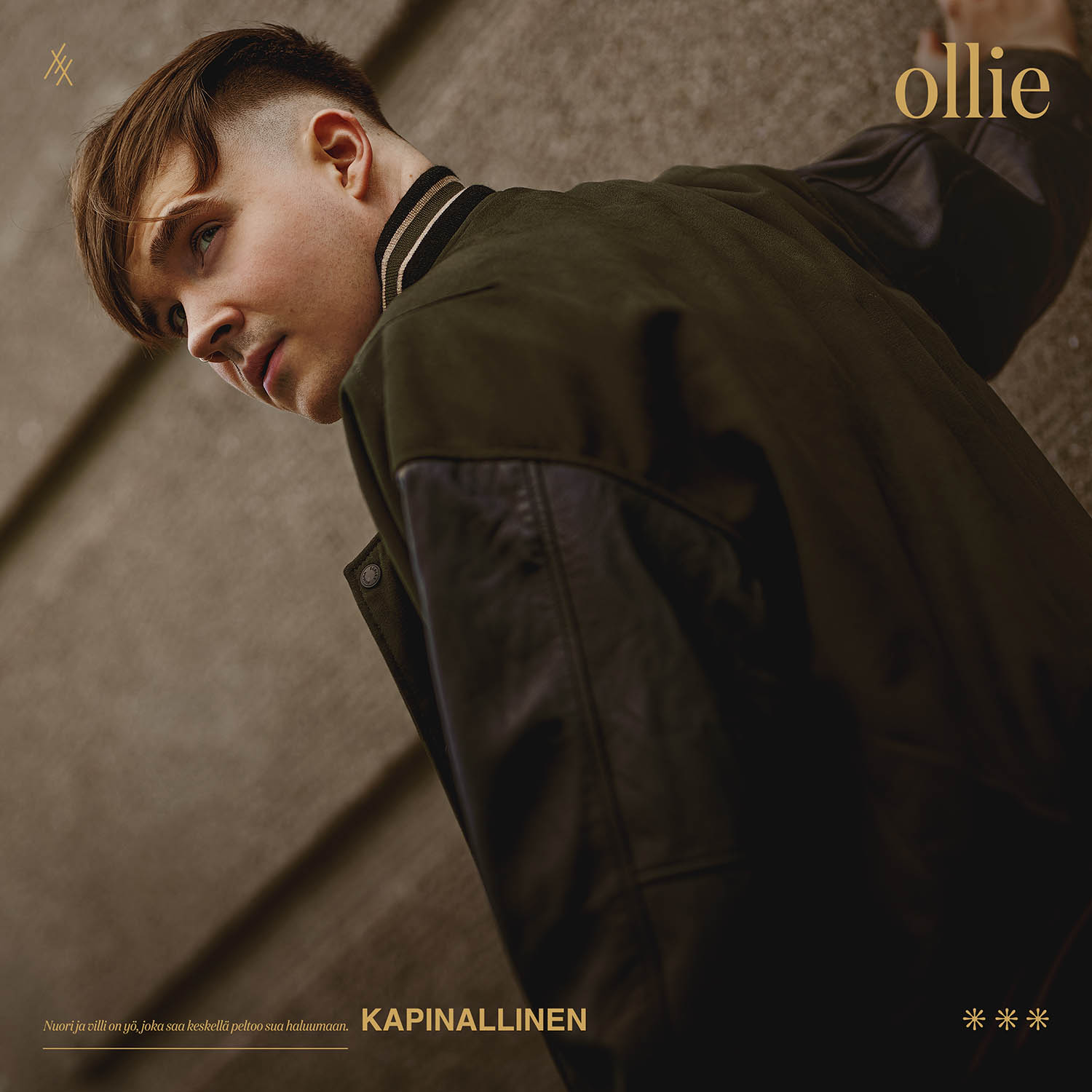 Ollie Kapinallinen singlen kannen suunnittelu, Therwiz Design