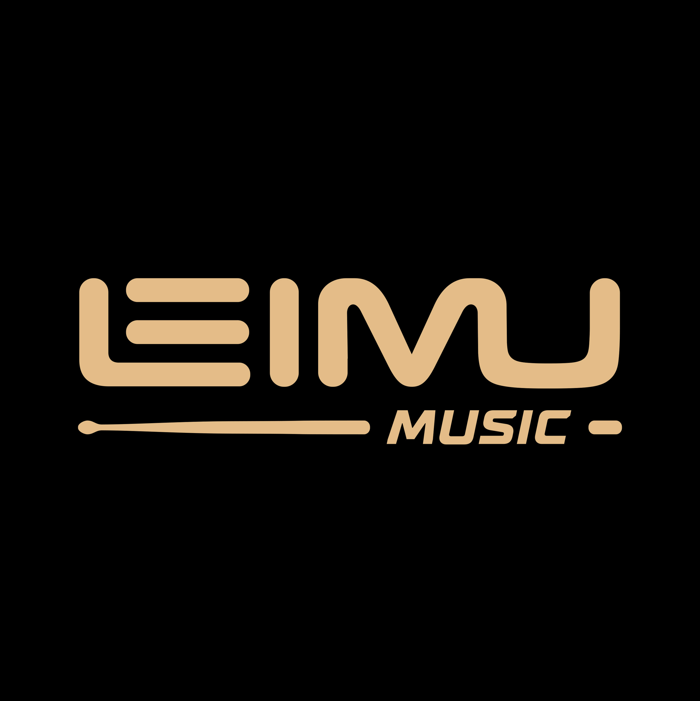 Leimu Music logo, Therwiz Design, Mika Tervaskangas logonsuunnittelu, yritysilme, liikemerkki Pietarsaari, Pohjanmaa, Suomi
