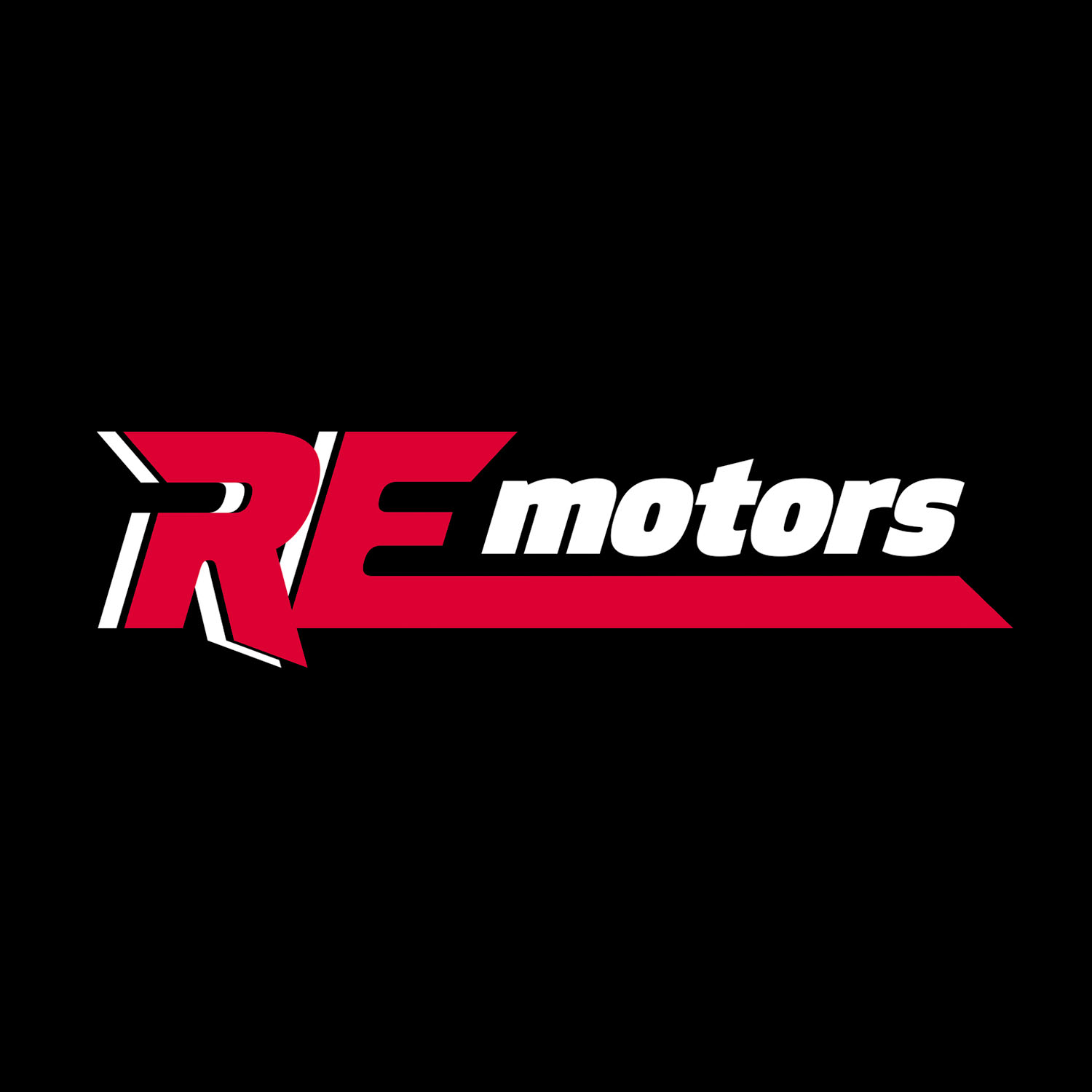 Logo, RE motors, Made by Therwiz Design